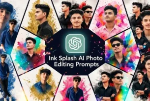 Ink Splash AI Photo Editing Prompts