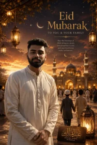 Style 10: Emotional Family Eid Mubarak Wishes Concept