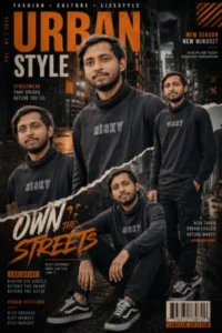 Magazine Cover Layout