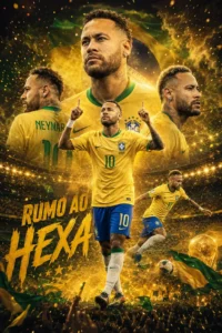 Brazil Rumo Ao Hexa Poster