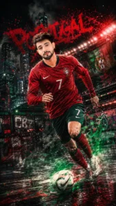 Urban Street Style Portugal Football Avatar Graphic