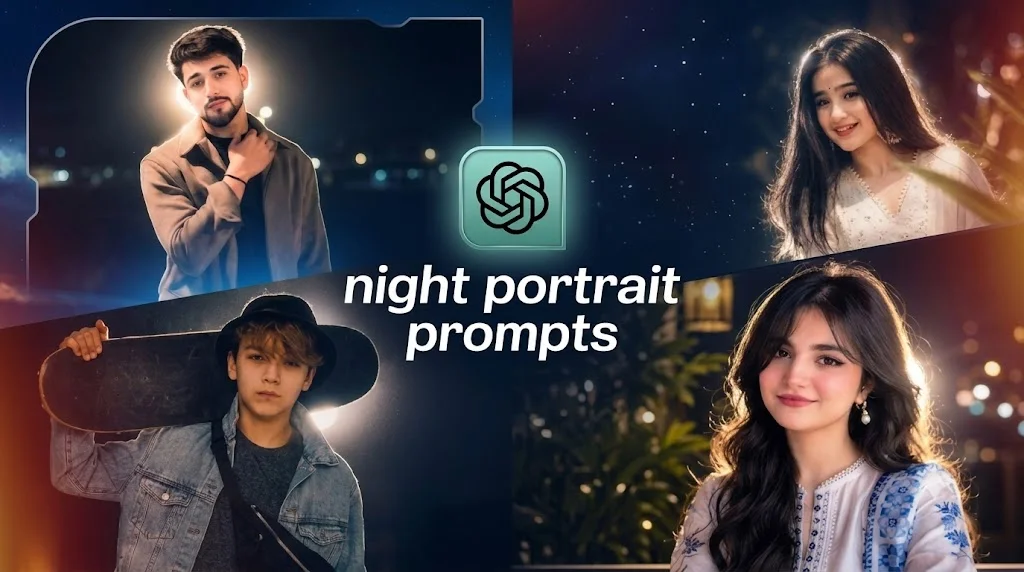 night portrait prompts benar