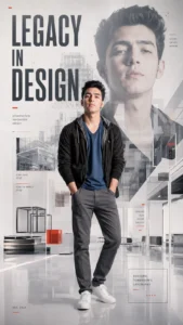 Futuristic AI prompts for boys legacy in design high fashion